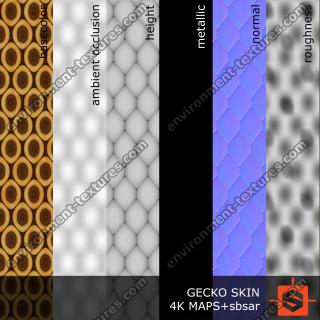 PBR gecko skin texture DOWNLOAD